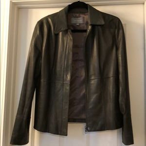 Leather jacket